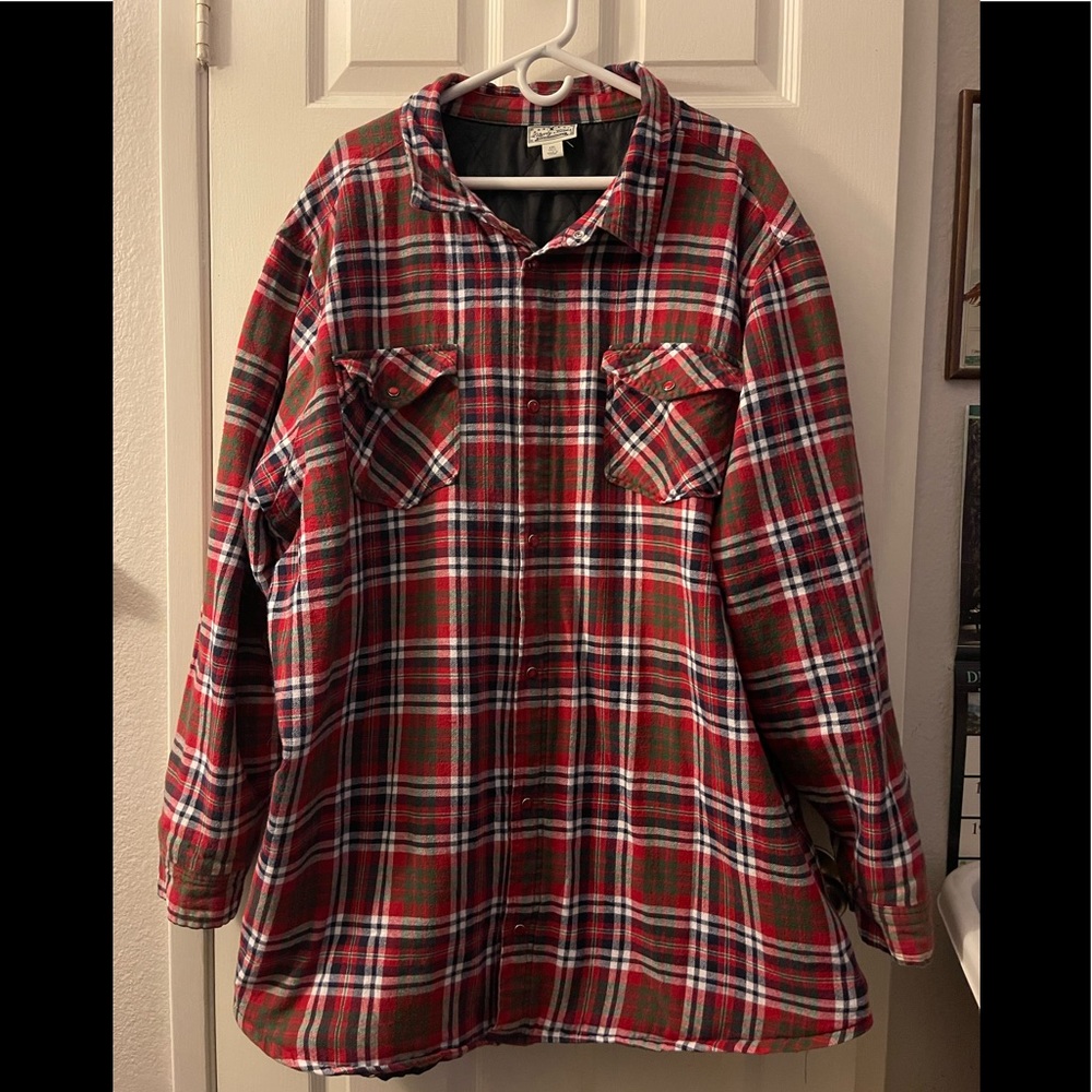 Liberty Blues Mens Lined Flannel 4XL Tall